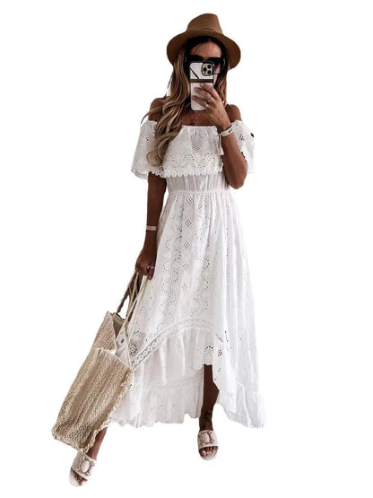 Bohemian Lace Princess Long Dress Country in My Heart
