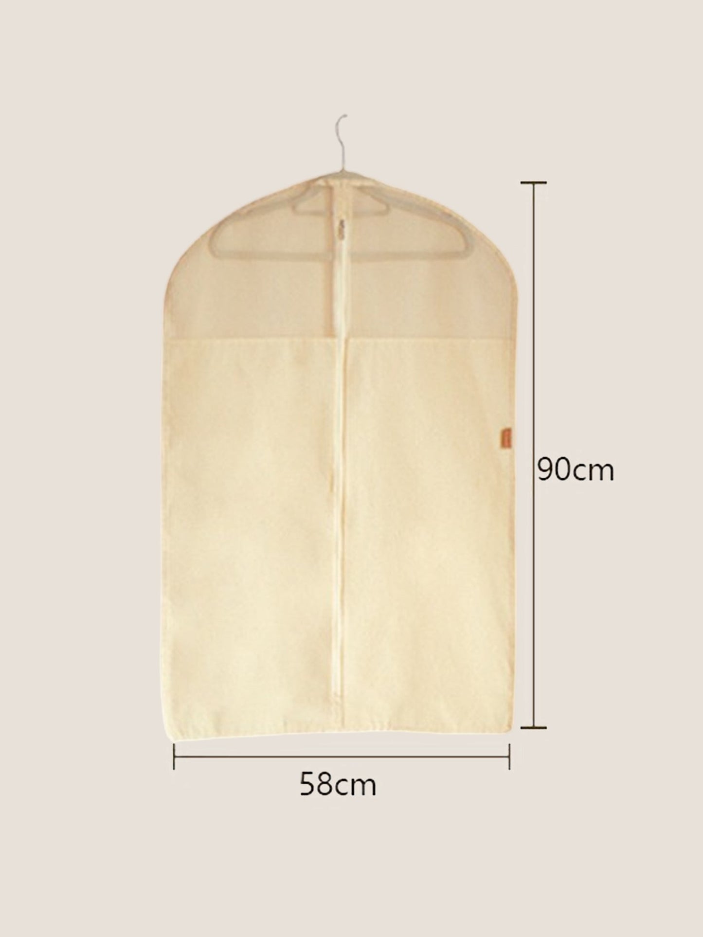 Linen Cotton Clear Window Dust-Proof Storage Bags LINTICO