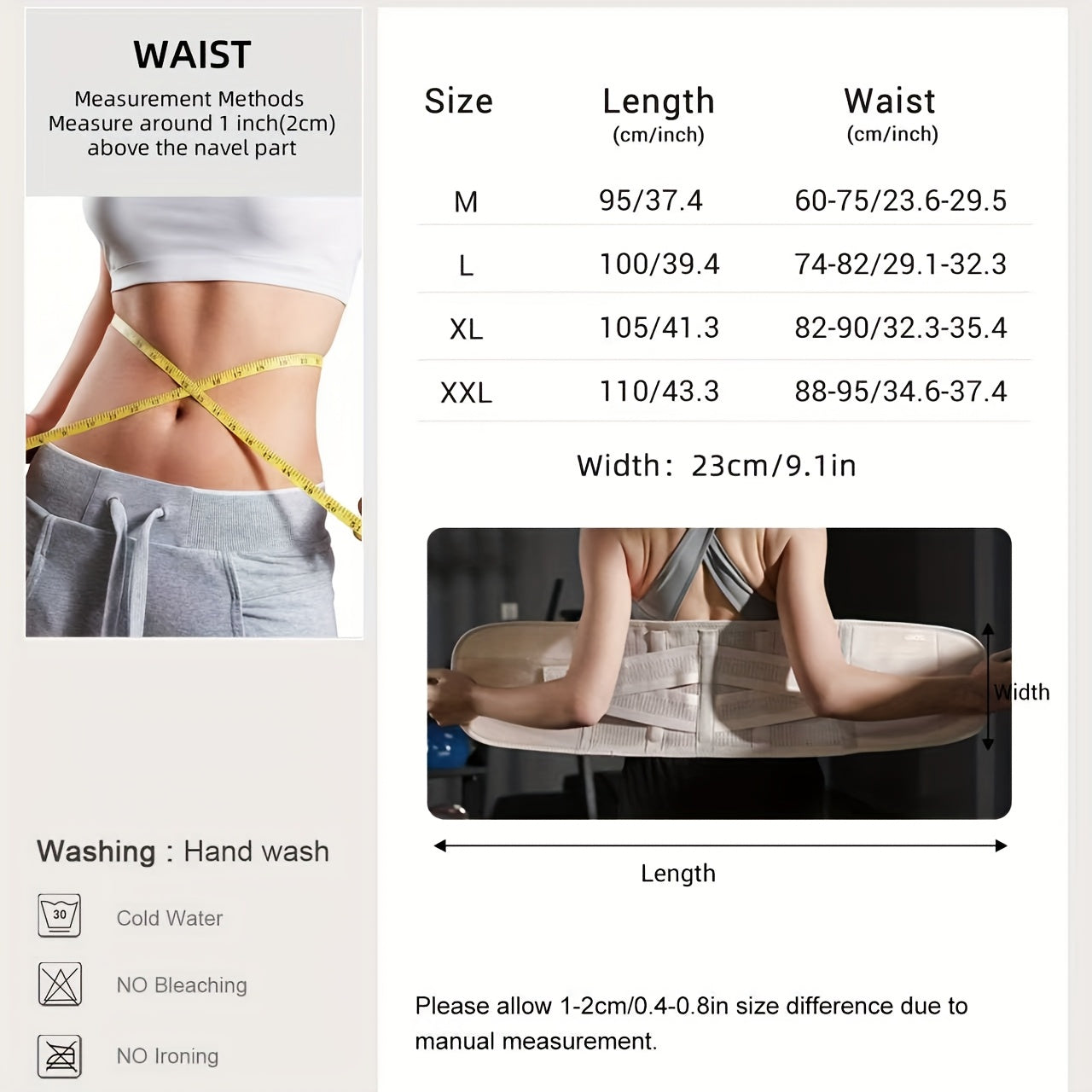 JINGBA SUPPORT 7052 Adjustable Multi-color Fitness Waist Support Waist Trainer NovaCart