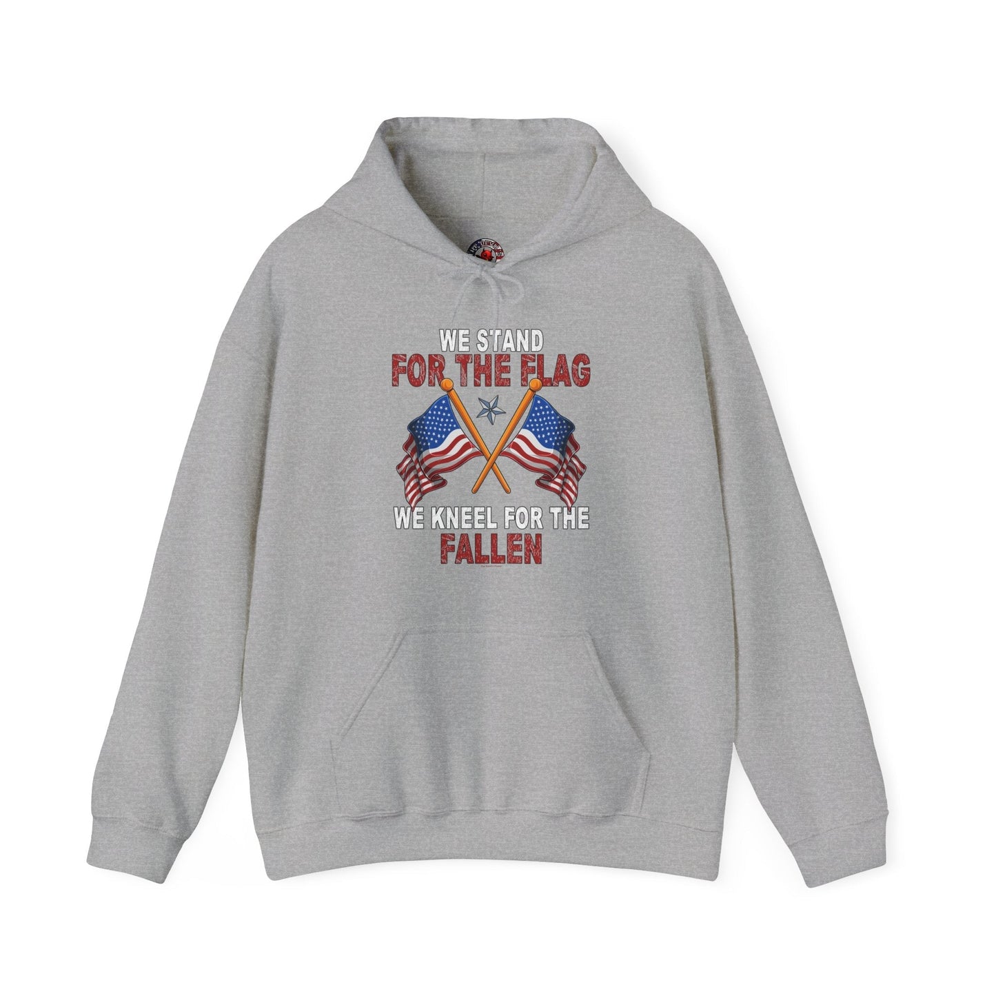We Stand For The Flag Hooded Sweatshirt The Devil's Pickle