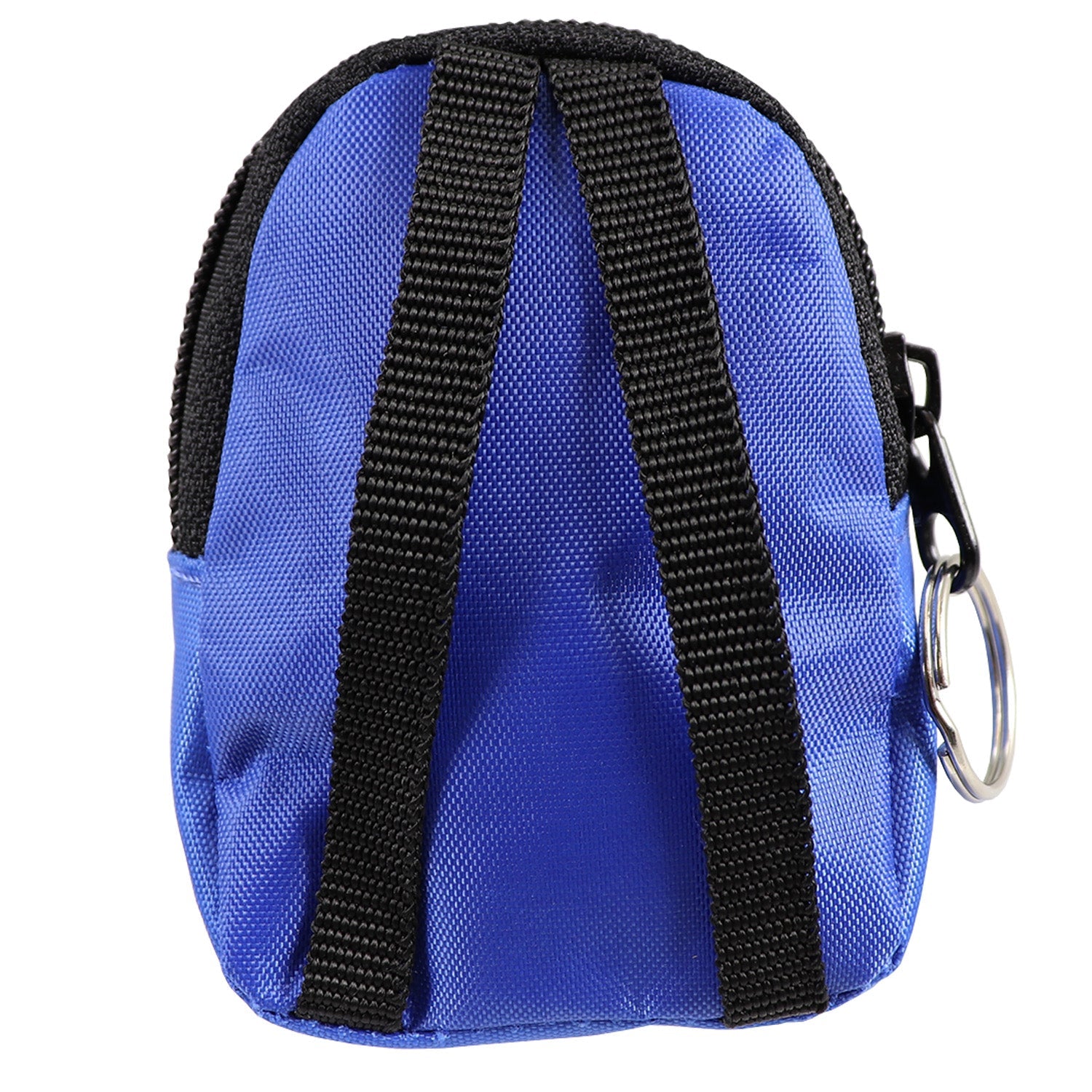 CPR Blue Beltloop Keychain Backpack with Faceshield, Gloves, and Cleansing Wipes quakekits.com