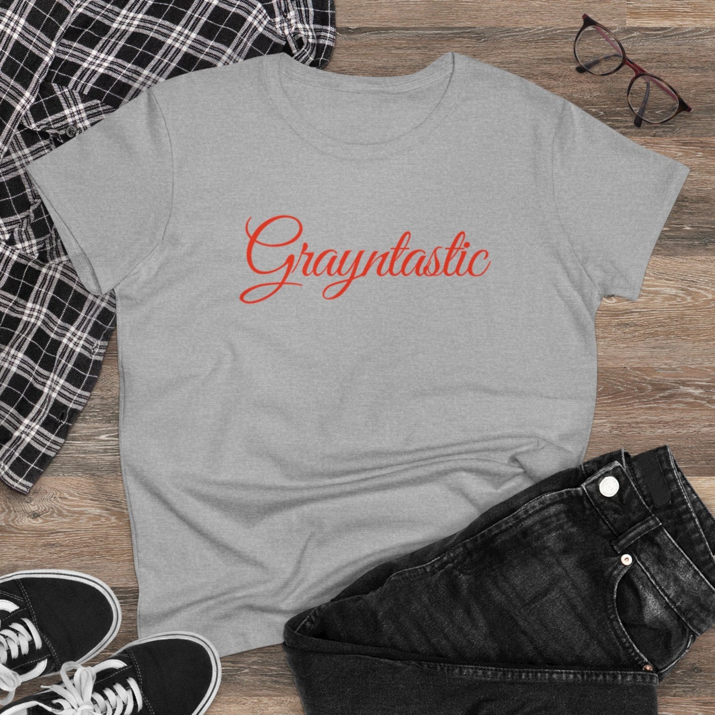 Women's Midweight Cotton Tee Grayceful LLC