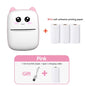 Compact and Colorful Mini Thermal Printer: Bluetooth Wireless Portable Pocket Label Maker for Stickers