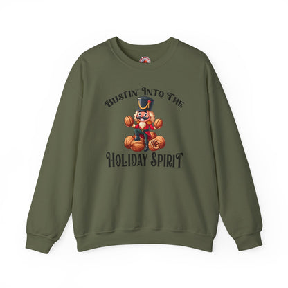 Bustin' Into The Holiday Spirit Crewneck Sweatshirt