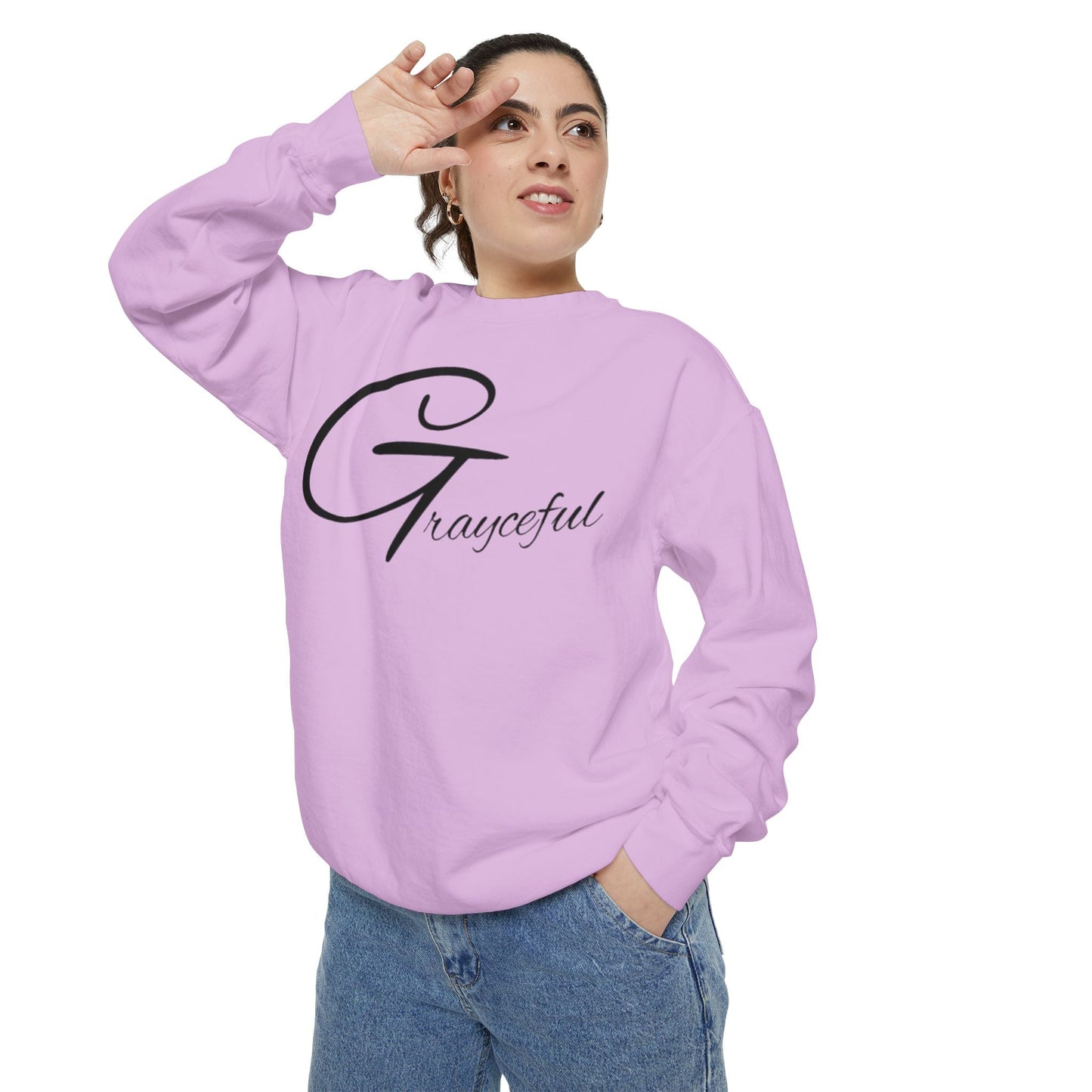 Unisex Garment-Dyed Sweatshirt Grayceful LLC