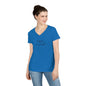 Grayceful 3 hearts Ladies' V-Neck T-Shirt Grayceful LLC