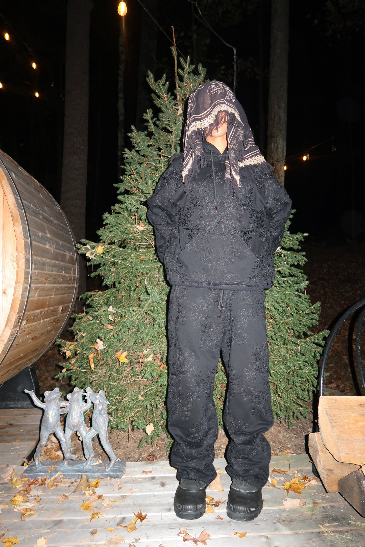 TRANCE SWEATPANTS (BLACK) Jakischrist