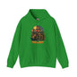 Axe Wielding Zombie Trick or Treat Hooded Sweatshirt The Devil's Pickle