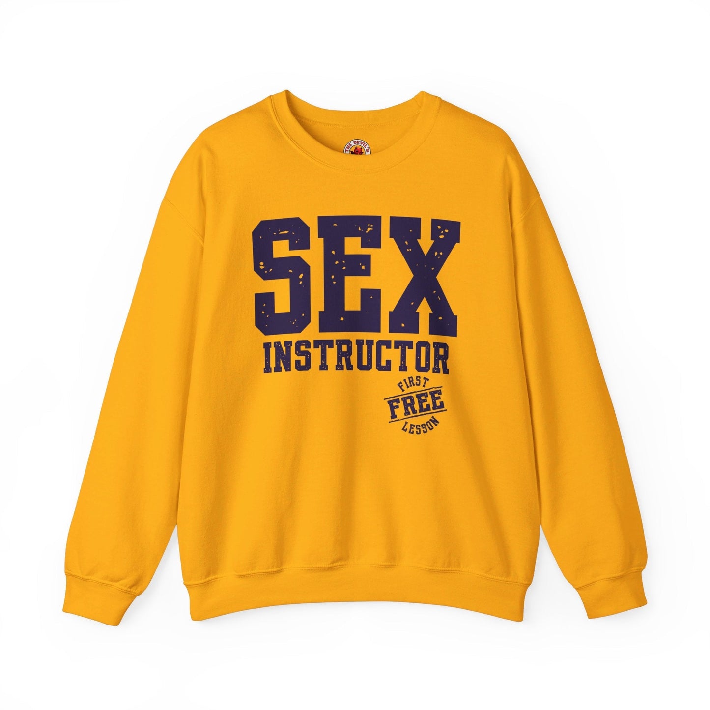 Sex Instructor Crewneck Sweatshirt The Devil's Pickle