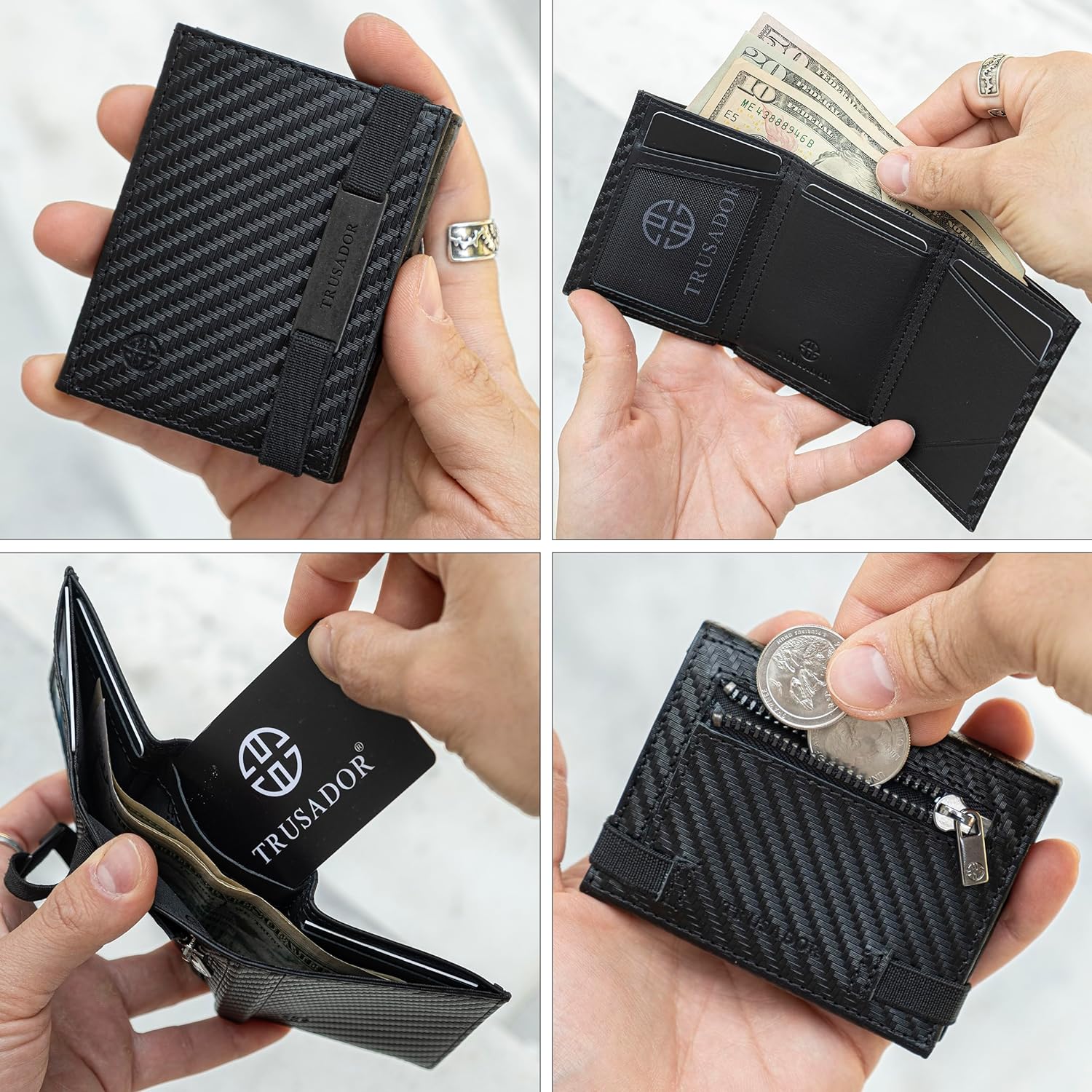 Marseille Mirror Wallet Trusador