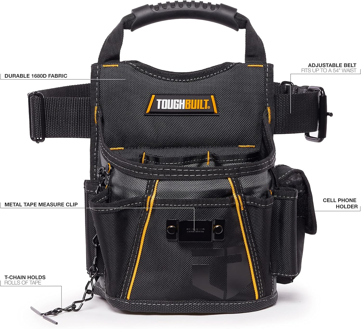 ToughBuilt TB-316-2 Utility Pouch + Belt VM Hardware