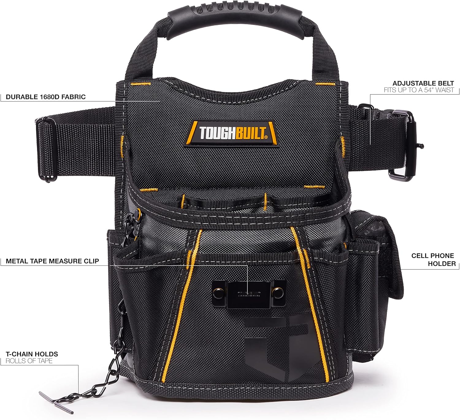 ToughBuilt TB-316-2 Utility Pouch + Belt VM Hardware