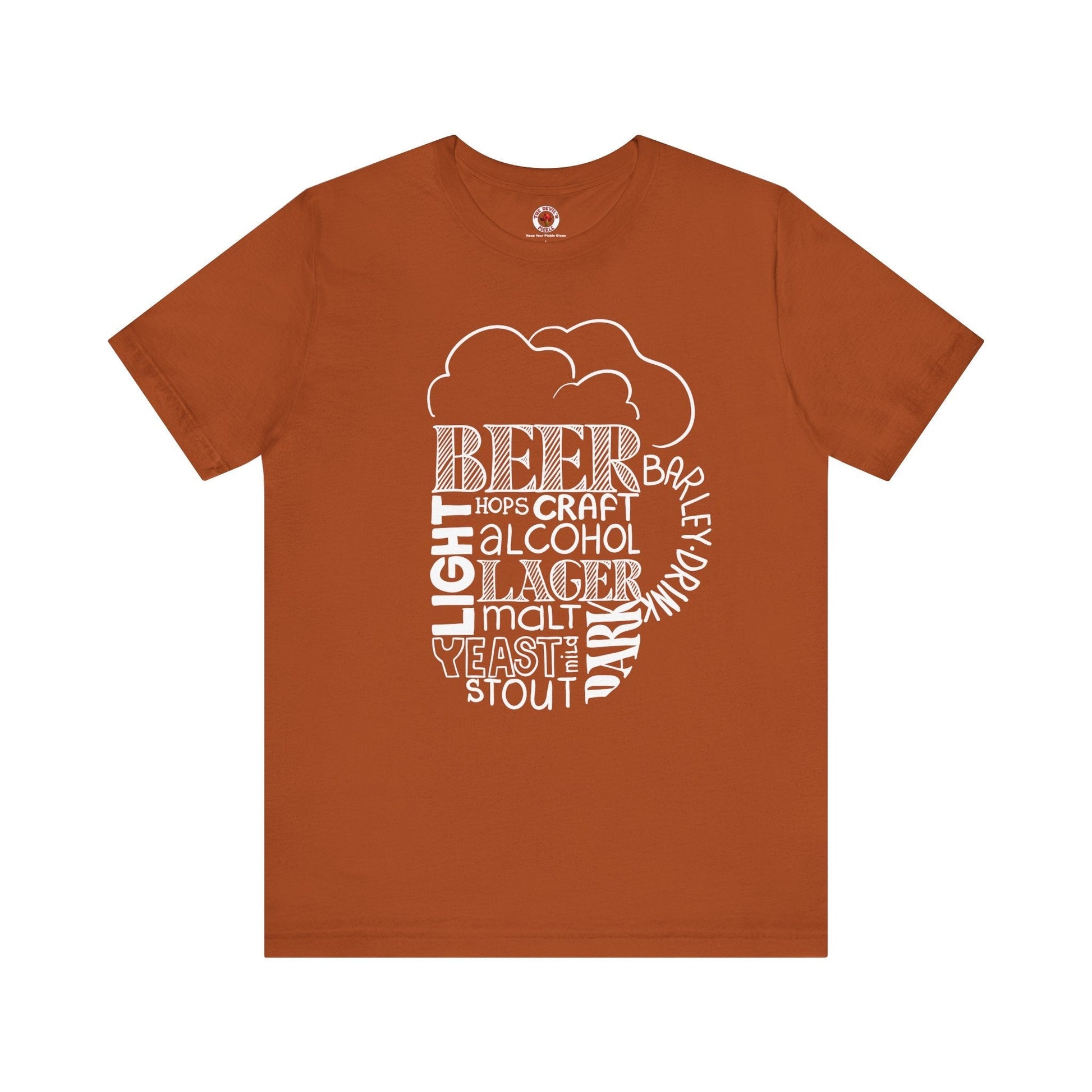 Beer Mug Of Words T-Shirt The Devil's Pickle