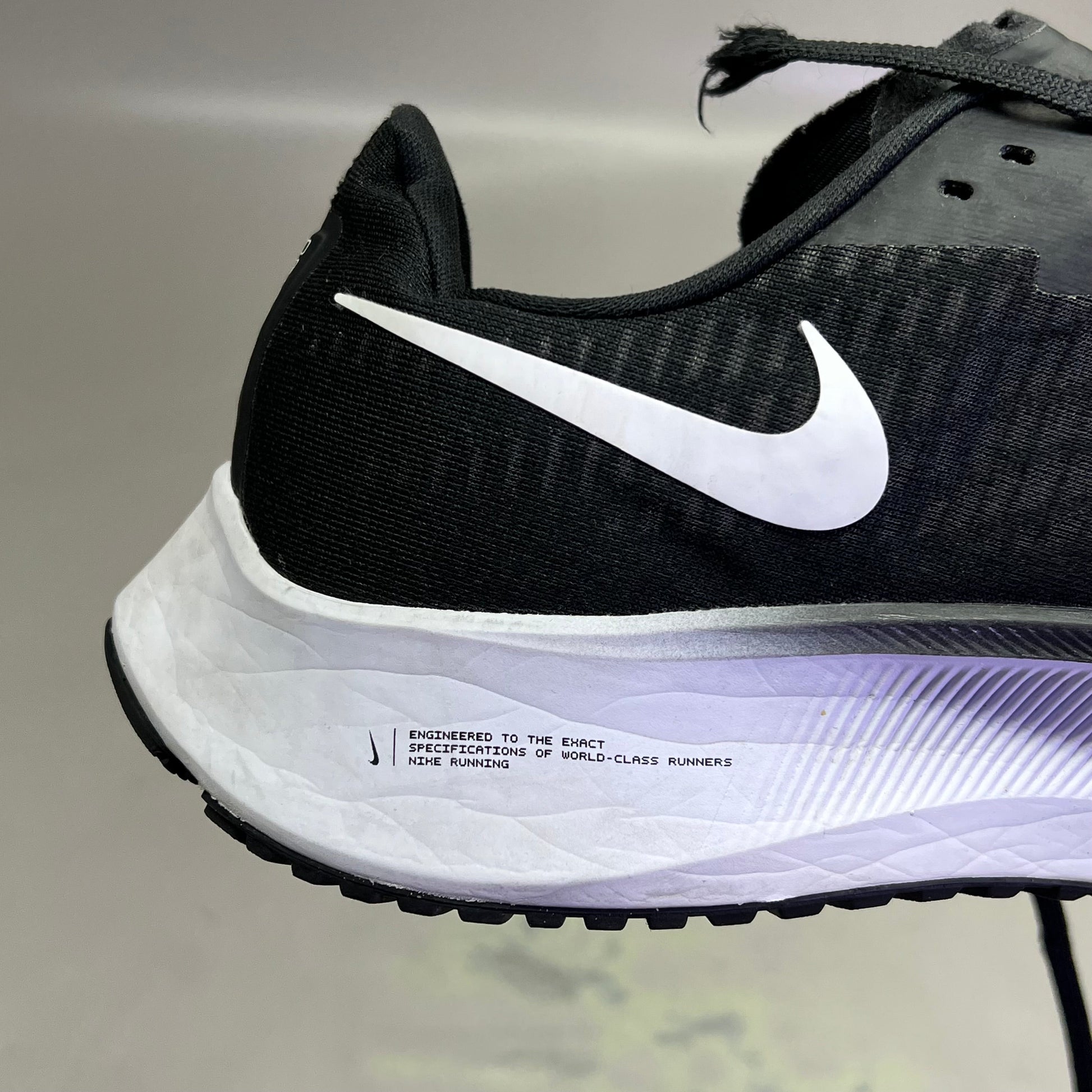 NIKE Air Zoom Pegasus 37 Running Shoes Men's Sz 14 Black/White (Pre-Owned) PayWut