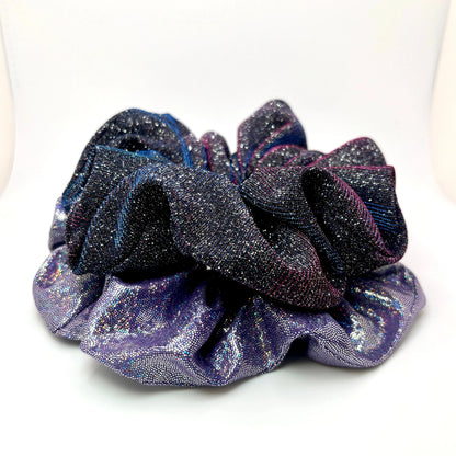 Purple Holographic & Sparkle Scrunchie Set Enchanted Scrunch