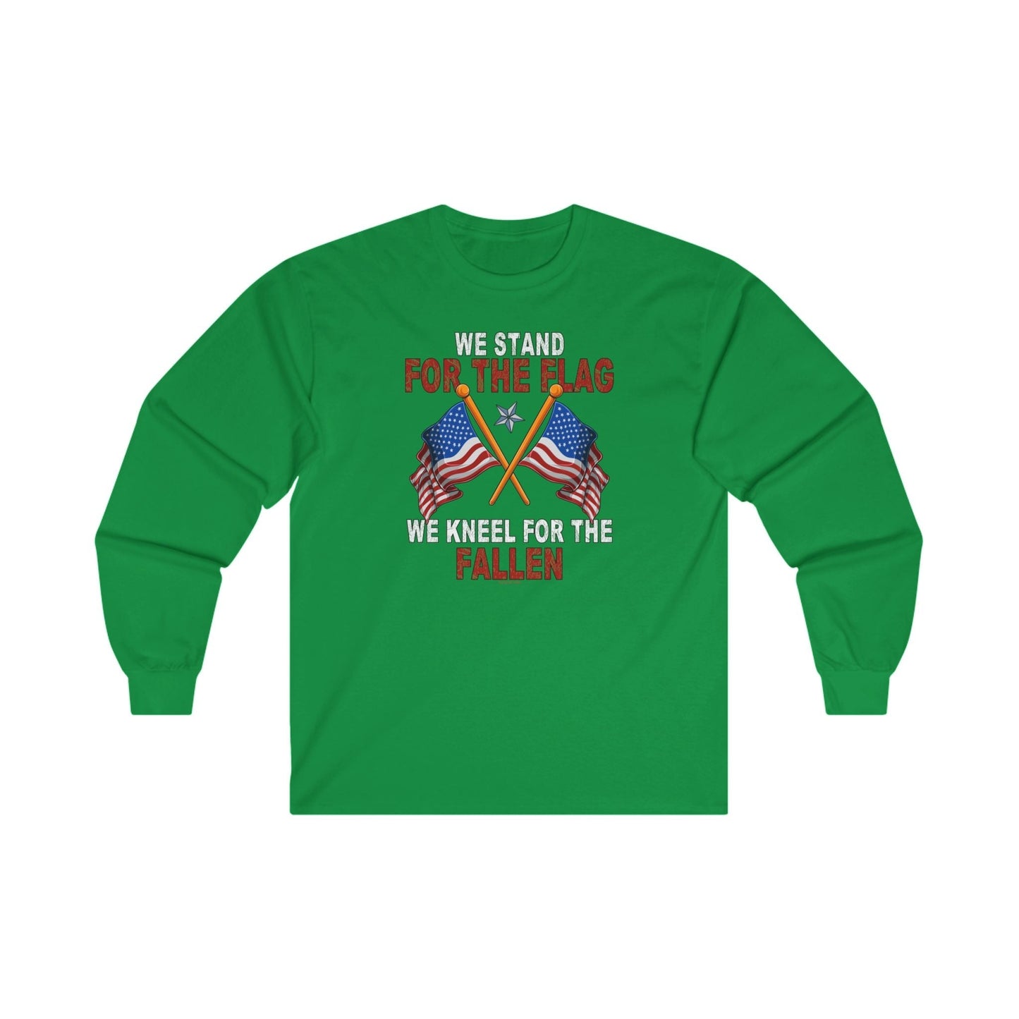 We Stand For The Flag Long Sleeve Tee The Devil's Pickle