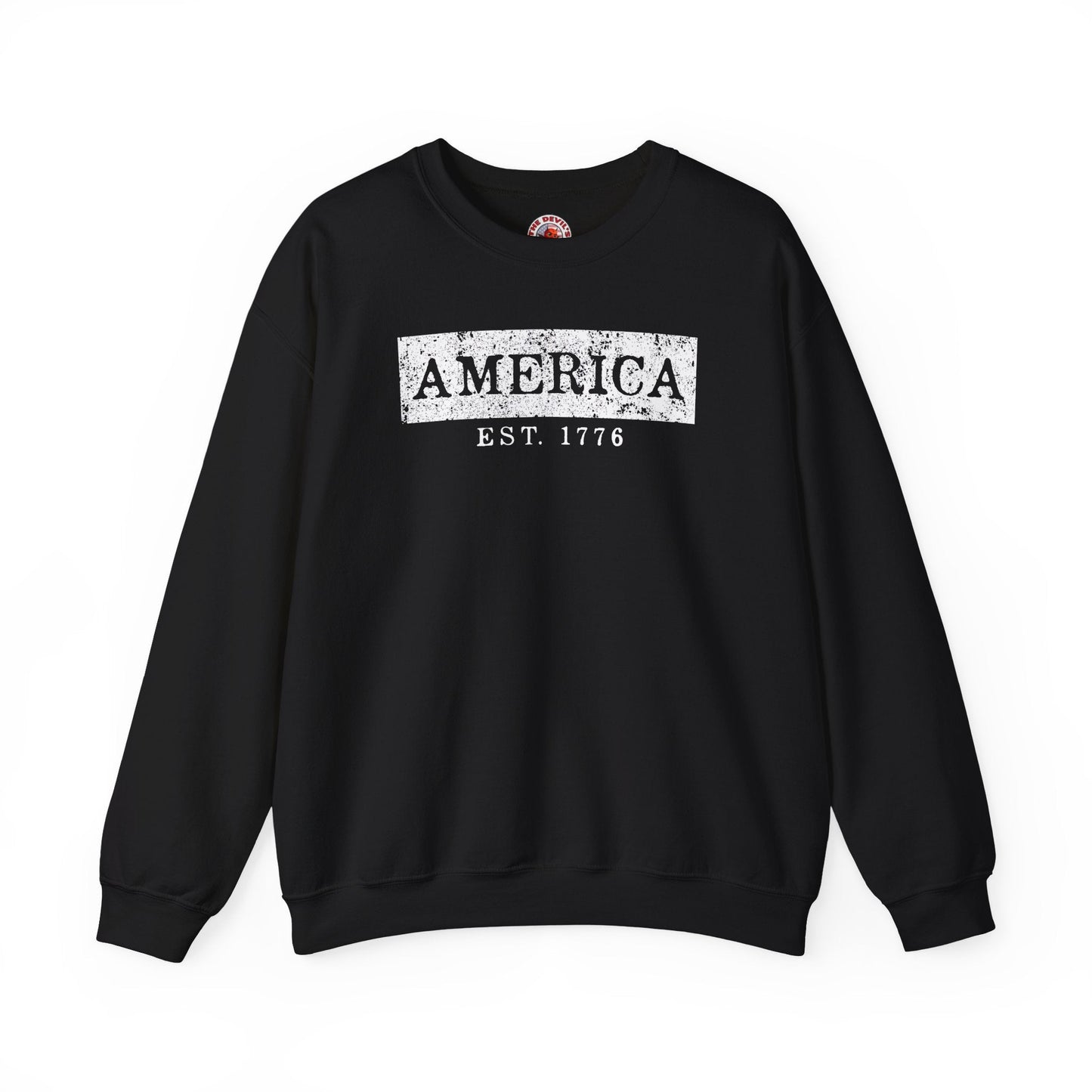 America Est. 1776 Crewneck Sweatshirt The Devil's Pickle