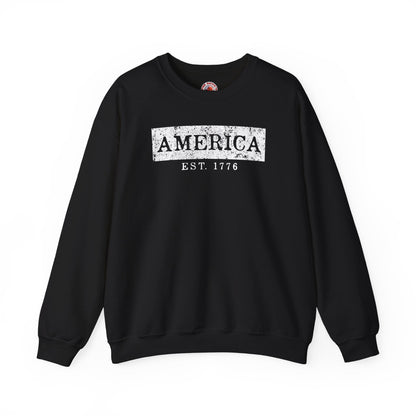 America Est. 1776 Crewneck Sweatshirt The Devil's Pickle