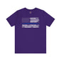 Thin Blue Line American Flag T-Shirt The Devil's Pickle