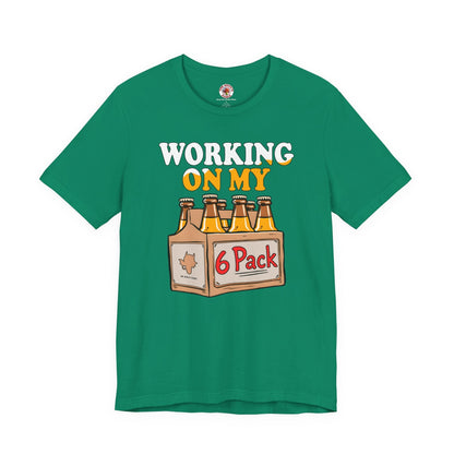 Working On My 6 Pack T-Shirt The Devil's Pickle