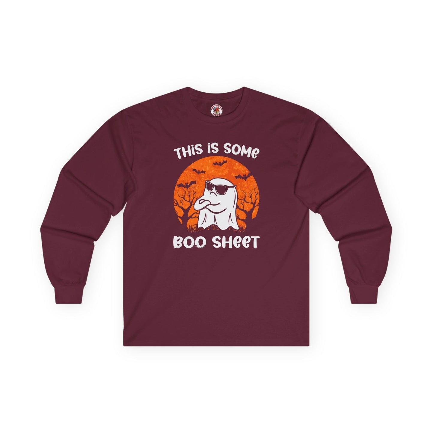 This Is Some Boo Sheet Long Sleeve Tee The Devil's Pickle