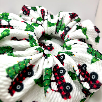Tree Car Christmas Bullet Scrunchie Enchanted Scrunch