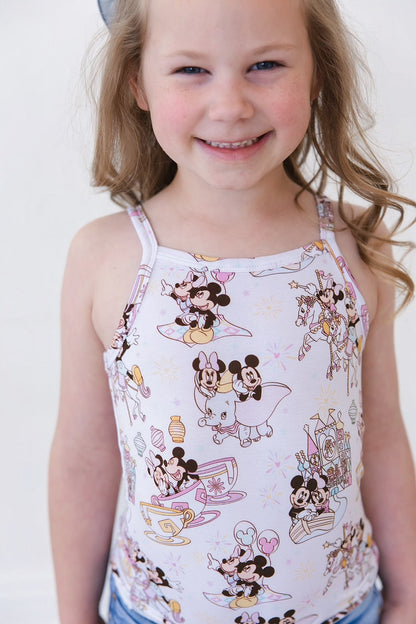 Enchanted Escapades - Bamboo Tank Blush Lotus