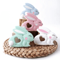 New Sets Baby Silicone Teether Rodent Silicone Animal Fox Teeth Chew Children Goods Stevvex