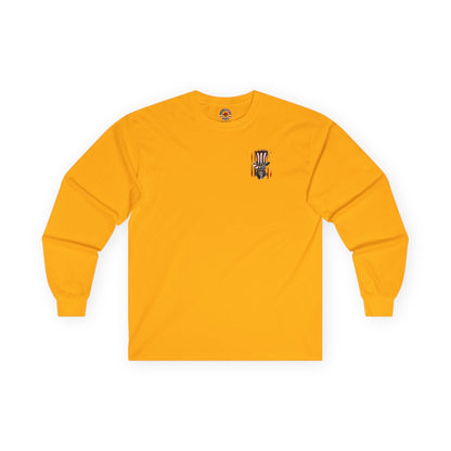 Patriotic Skull Long Sleeve Tee The Devil's Pickle
