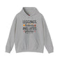 Leggings Leaves and Lattes Please Hooded Sweatshirt The Devil's Pickle