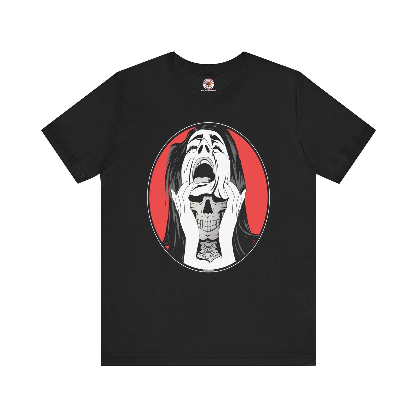 Skull Woman T-Shirt The Devil's Pickle