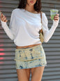 Boat Neck Long Sleeve T-Shirt New Era Fashion LLc