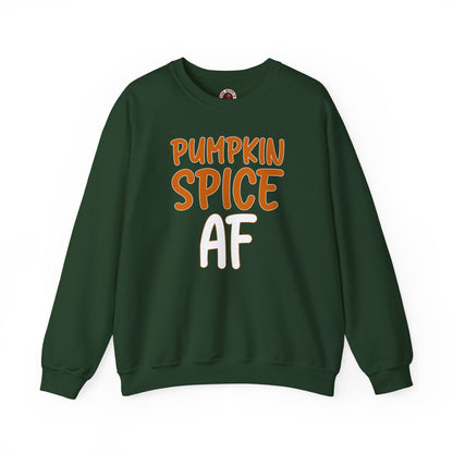 Pumpkin Spice AF Crewneck Sweatshirt The Devil's Pickle