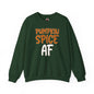 Pumpkin Spice AF Crewneck Sweatshirt The Devil's Pickle