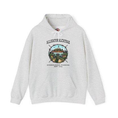 Alligator Alcatraz Hooded Sweatshirt The Devil's Pickle