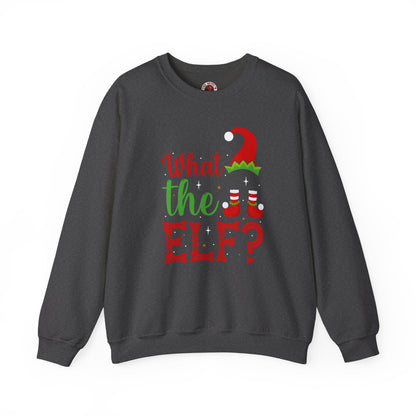 What The Elf Crewneck Sweatshirt The Devil's Pickle