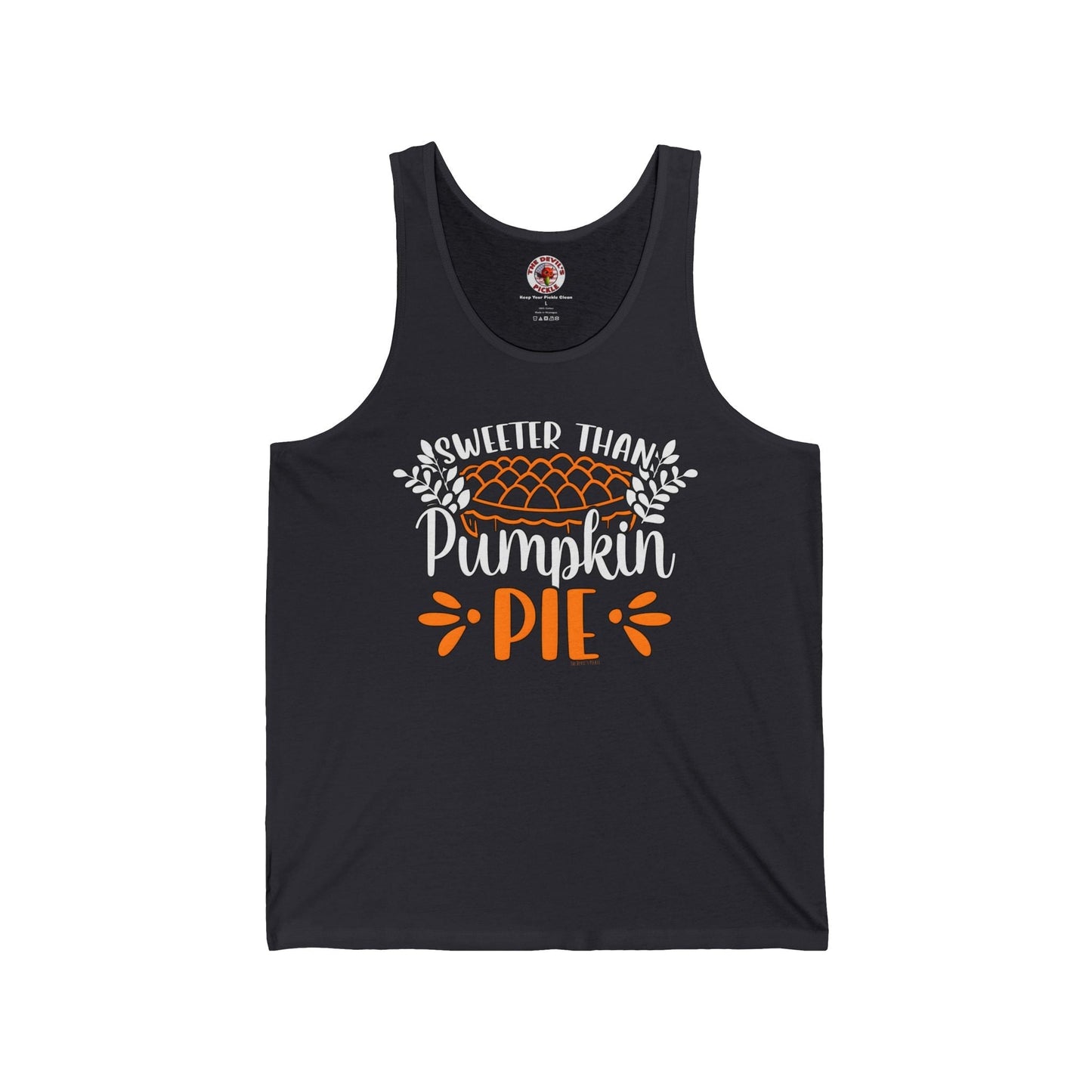 Sweeter Than Pumpkin Pie Tank Top The Devil's Pickle
