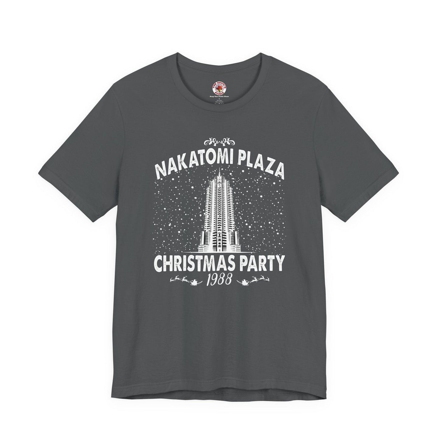 Nakatomi Plaza Christmas Party T-Shirt The Devil's Pickle