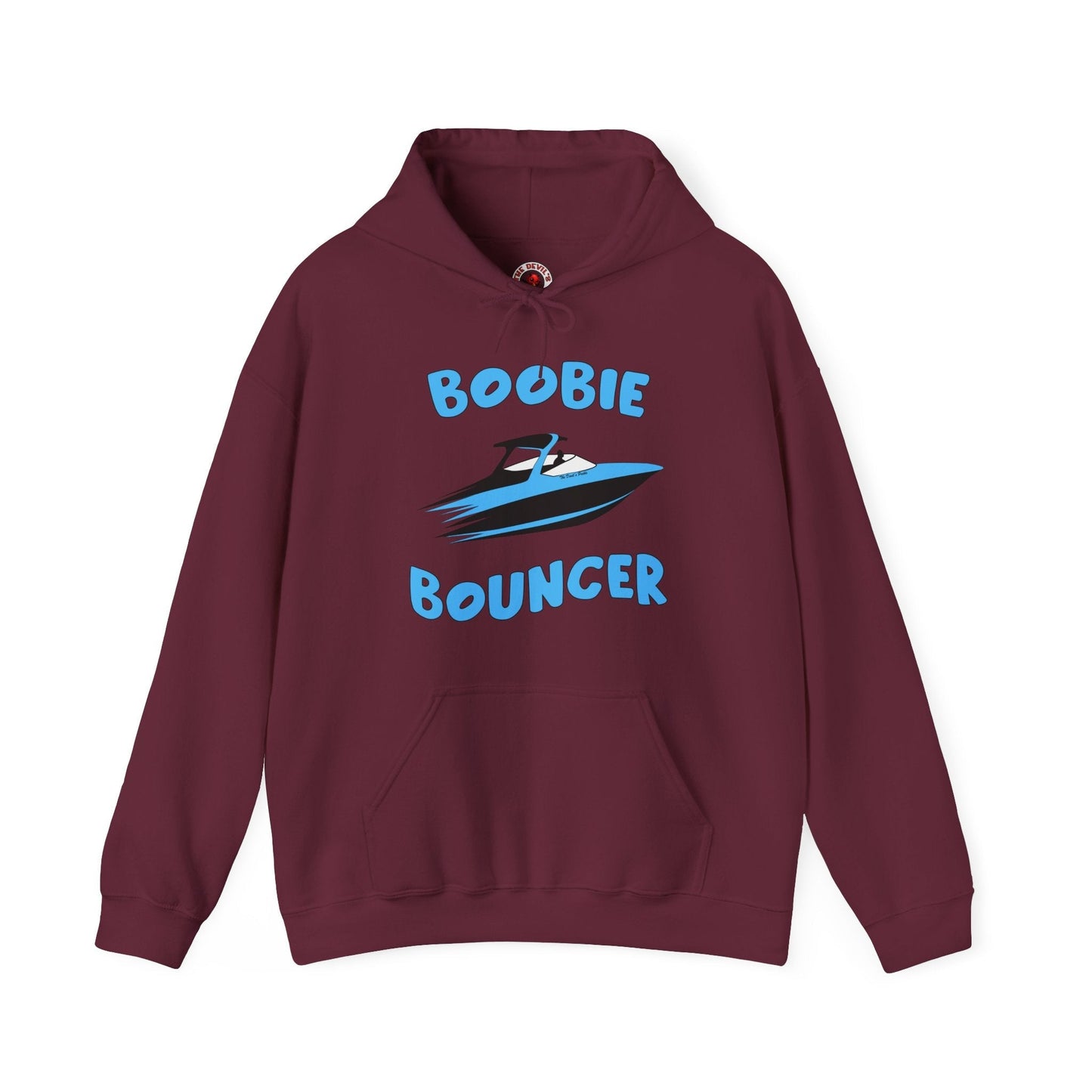 Boobie Bouncer Hooded Sweatshirt The Devil's Pickle