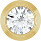 14K Yellow .06 CT Lab-Grown Diamond Slide Pendant Ethereal Legacy Boutiques