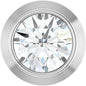 14K White .06 CT Lab-Grown Diamond Slide Pendant Ethereal Legacy Boutiques