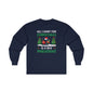 All I Want For Christmas Is A New President Long Sleeve Tee The Devil's Pickle