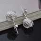 925 Silver Love Nut Stud Earrings