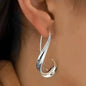 925 Sterling Silver Hypoallergenic Antique Finish Hook Earrings