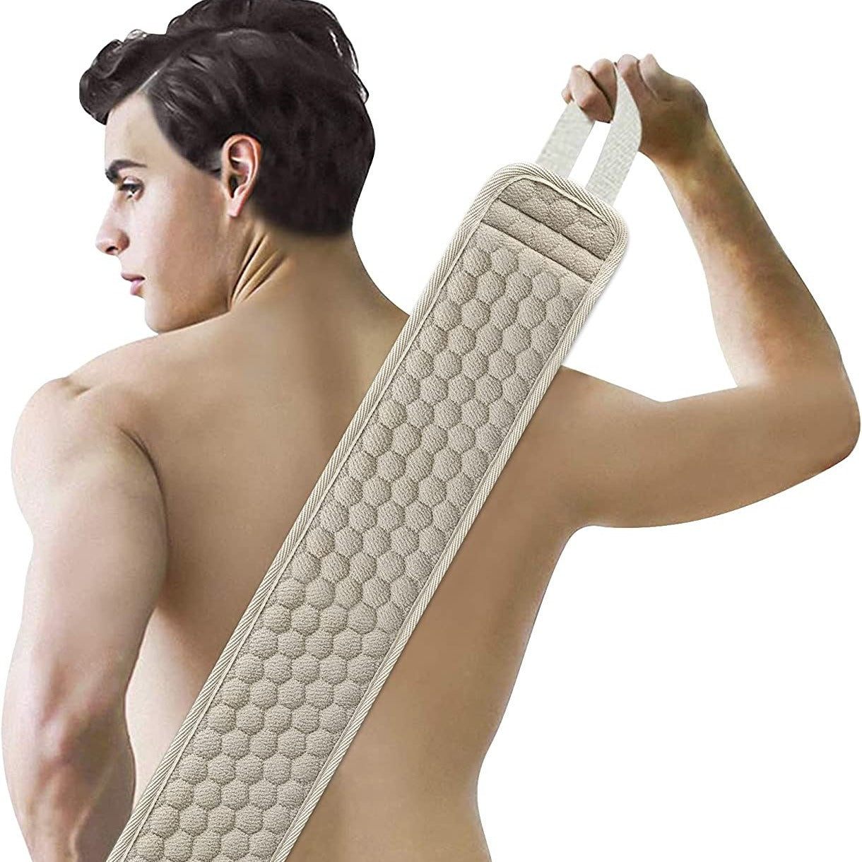 Deep Cleansing Back Scrubber for Men And Women - Exfoliates And Relaxes Your Body in The Shower Or Bath NovaCart