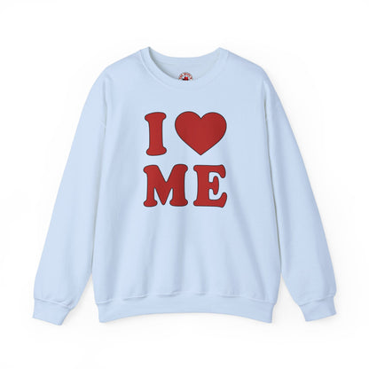 I Heart Me Crewneck Sweatshirt The Devil's Pickle