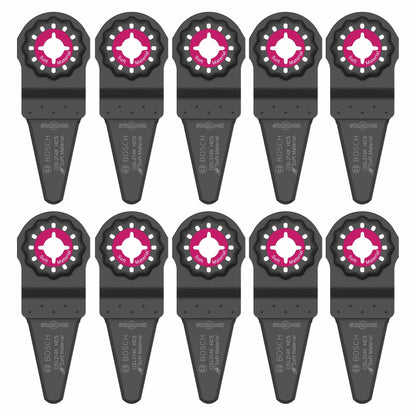 BOSCH OSL214K-10 2-1/4 In. Starlock® Oscillating Multi Tool Caulk Knife Blade 10 pk. VM Hardware