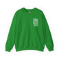 American Flag QR Code Crewneck Sweatshirt The Devil's Pickle