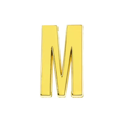 Scarf Slide Letters – 30mm – 14K Gold Non Tarnish Deep South Originals