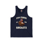 Stop Staring At My Breasts Tank Top The Devil's Pickle